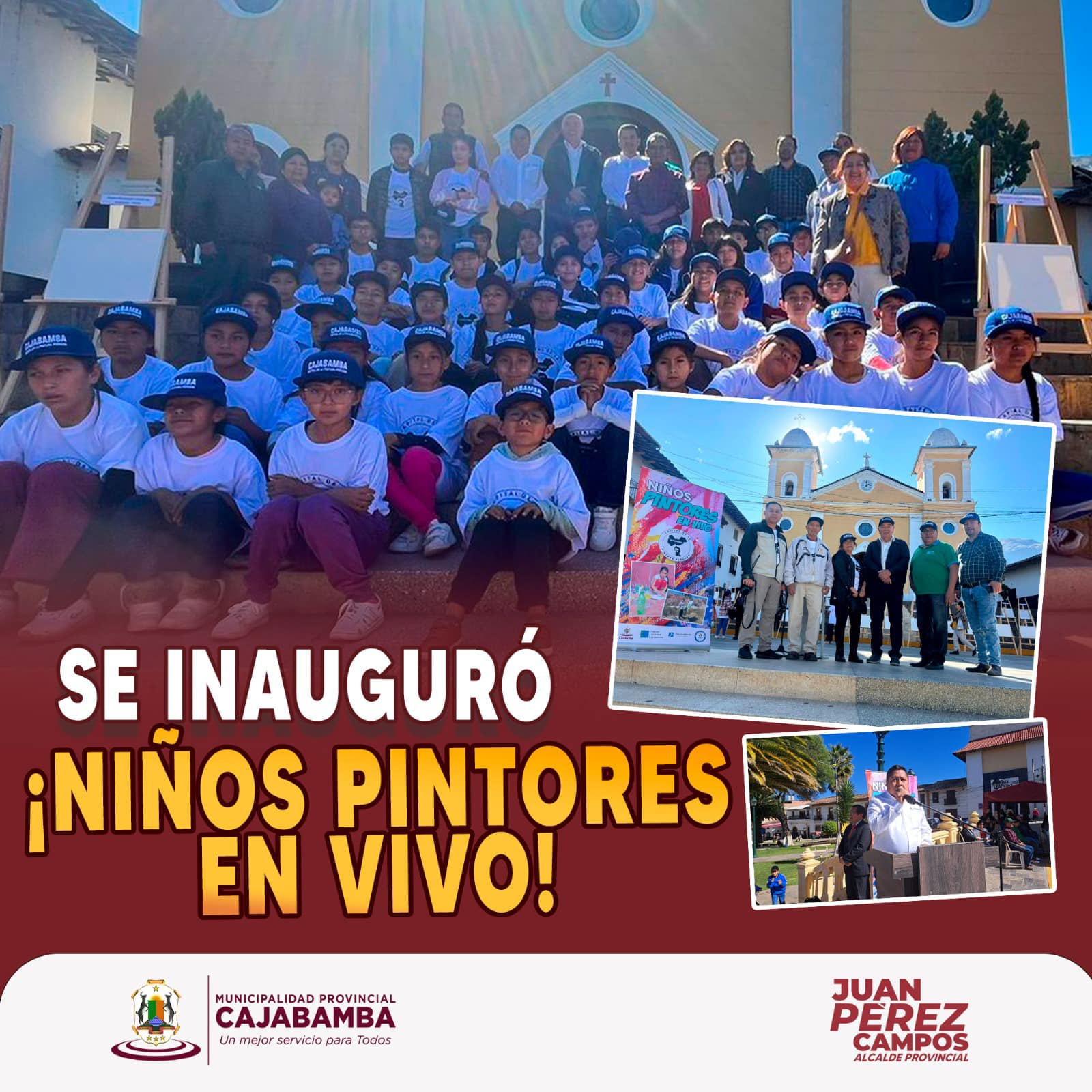 ¡Se inauguró “Niños Pintores en Vivo”!