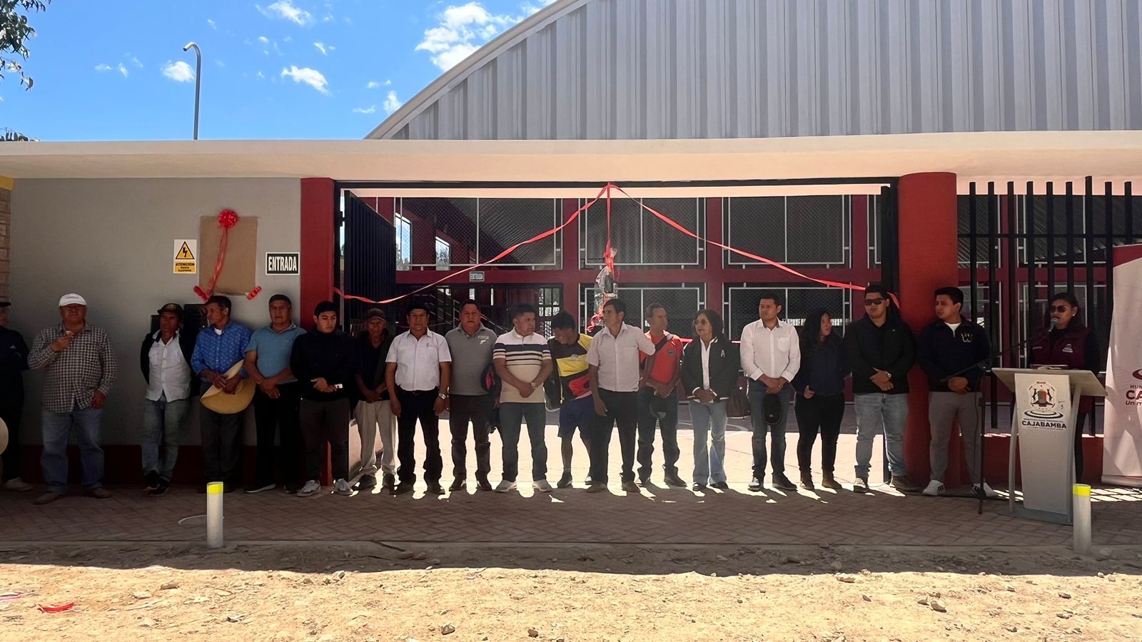 Se inauguró el polideportivo de Chanshapamba