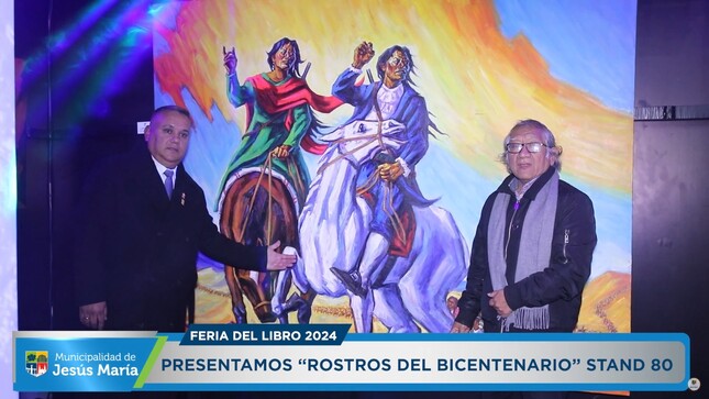 La Municipalidad de Jesús María presenta una mágica exposición de las piezas más representativas del maestro Bruno Portuguez 👨🏻‍🎨 en conmemoración del Bicentenario del Perú. 🇵🇪 👉🏻 Visítanos en el stand 80. 🙋🏻‍♀️ 🔴 ¡No olvides que los vecinos con DNI de Jesús María ingresan GRATIS de lunes a jueves! 🙌🏻 ¡Seguimos promoviendo la cultura en el distrito, porque #JesúsMaríaSomosTodos!