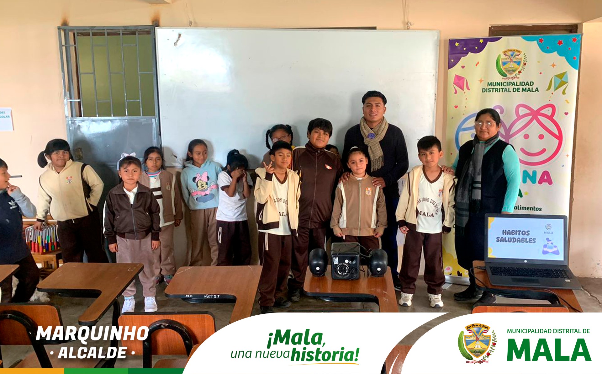Se Llevó a cabo el Taller Psicológico "Promoción de los Hábitos Saludables" parte del Programa "Pasando Lista con la DEMUNA"
