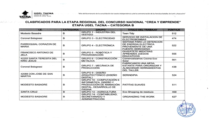 Archivo JPG de comunicado