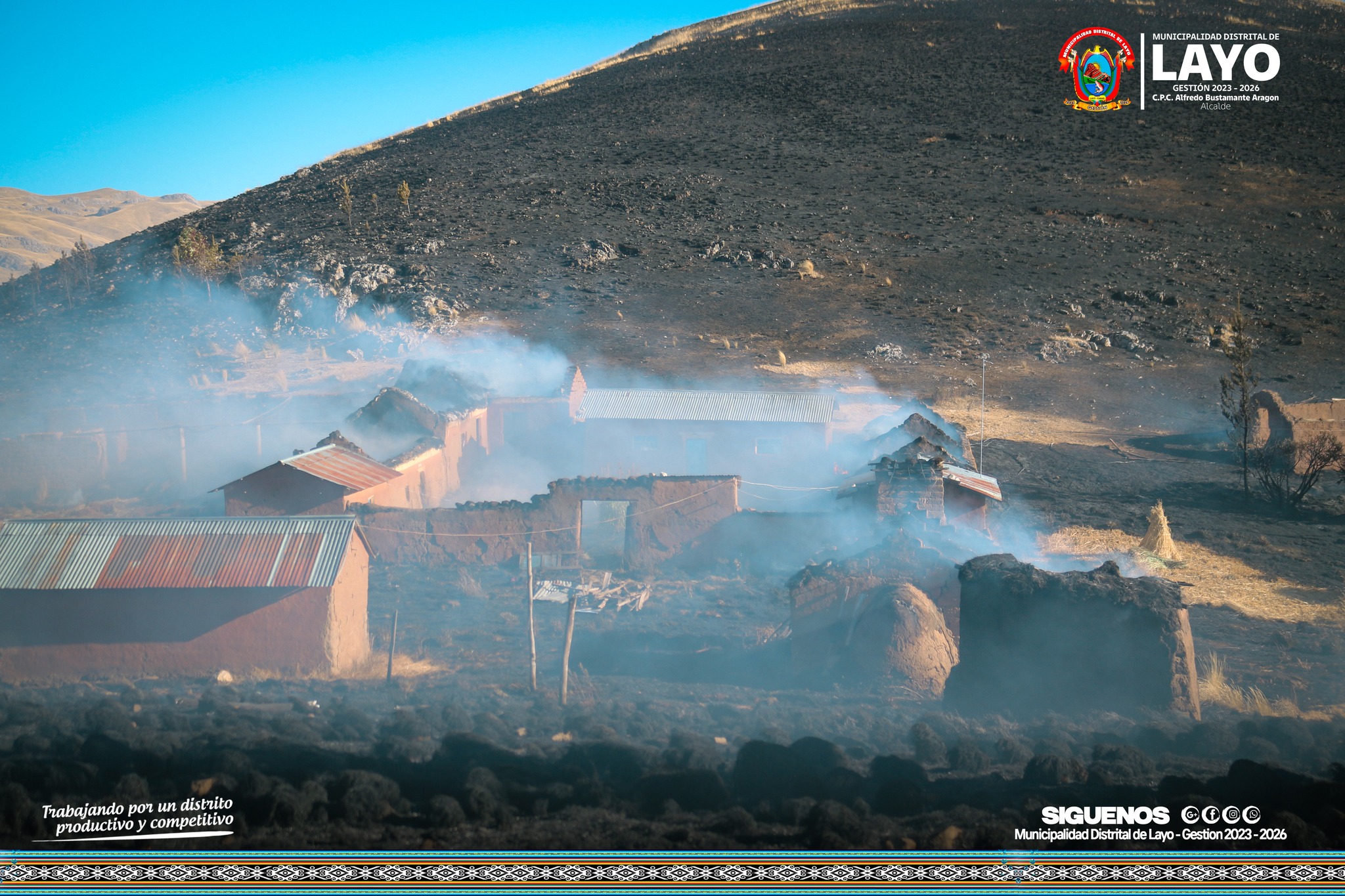 imagen del incendio