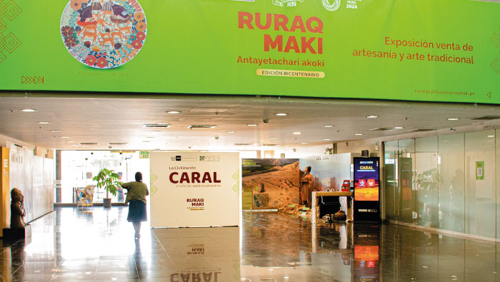 CARAL EN RURAQ MAKI: exponemos el arte milenario de nuestros ancestros
