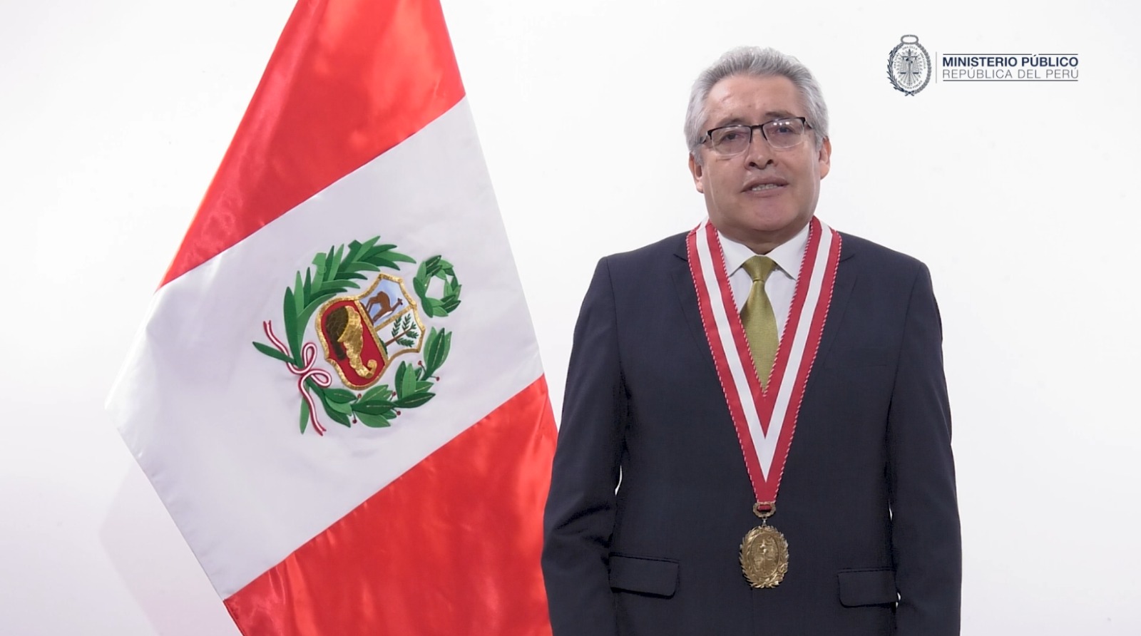 Fiscal de la Nación envía mensaje por Fiestas Patrias