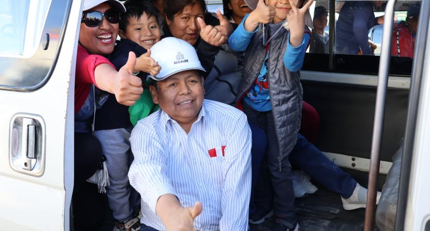 Son 7 unidades vehiculares y 1 en retén que serán puestas al servicio de la población, cabe mencionar que el horario de recorrido será de lunes a domingo de 6:00 a.m. a 8:30 p.m.