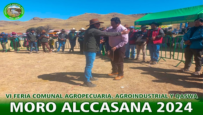 VI Feria Comunal Agropecuaria, Agroindustrial y Qaswa Moro Alccasana 2024