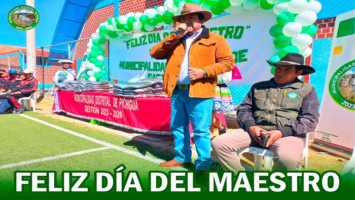 Feliz día del Maestro