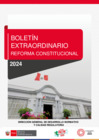 Vista preliminar de documento Boletín Extraordinario Reforma Constitucional
