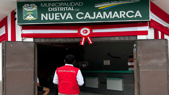 El equipo de auditores de la Contraloría General detectó que funcionarios de la Municipalidad distrital de Nueva Cajamarca aprobaron bonificaciones especiales a favor de servidores afiliados a un gremio sindical edil, lo que ocasionó un perjuicio de S/ 633 575.