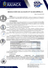 Vista preliminar de documento RESOLUCION DE ALCALDIA N° 113-2024-MPSR-J/A