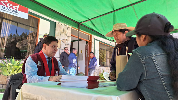 CORTE DE LA LIBERTAD REALIZA FERIA LLAPANCHIKPAQ EN EL DISTRITO DE SANAGORAN