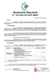Vista preliminar de documento R.D. N° 150-DG-2023[R]