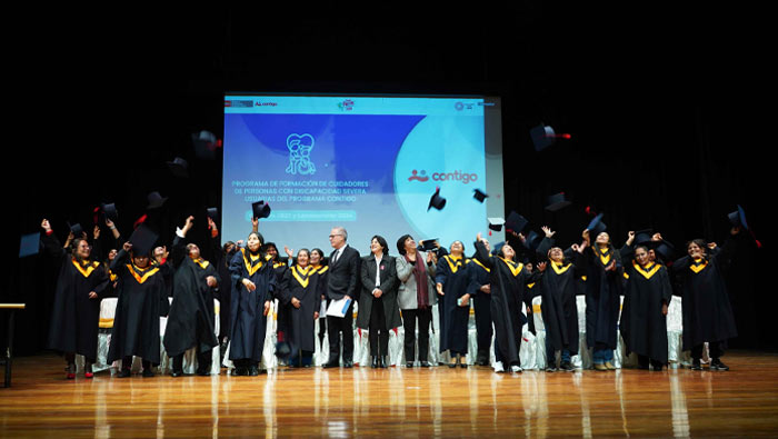 Más de 70 personas fueron certificadas como cuidadoras de personas con discapacidad severa