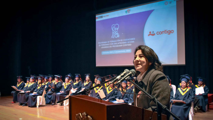 Más de 70 personas fueron certificadas como cuidadoras de personas con discapacidad severa
