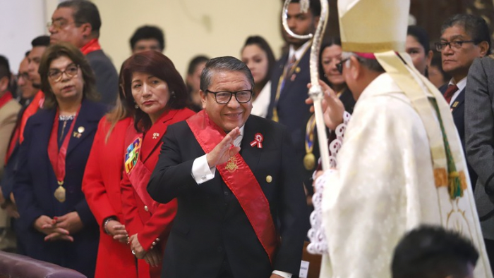 Gobierno Regional del Callao realizó Misa, Te Deum y Sesión Solemne por Fiestas Patrias