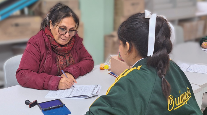 Diris Lima Sur comprometida con la salud de la población estudiantil