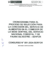 Vista preliminar de documento CRONOGRAMA SEGUNDA CONVOCATORIA