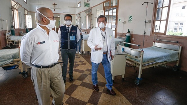 Minsa habilita 80 camas para hospitalización en hospital Loayza