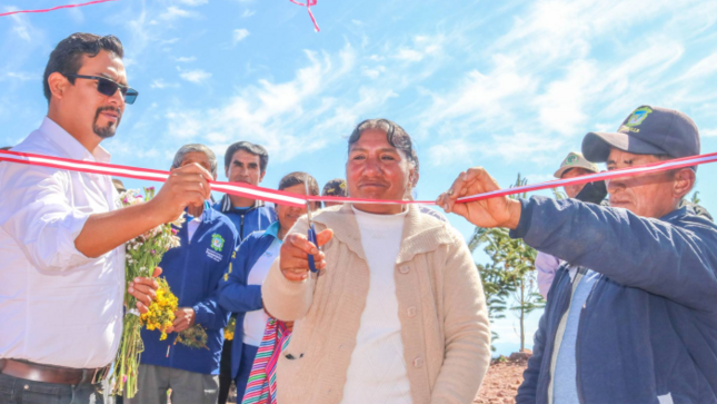 ¡Ya es una realidad! Inauguración trocha carrozable Cuncus Muyurina