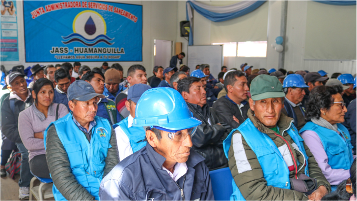 ¡JASS Huamanguilla, JASS modelo a nivel de la region de Ayacucho!