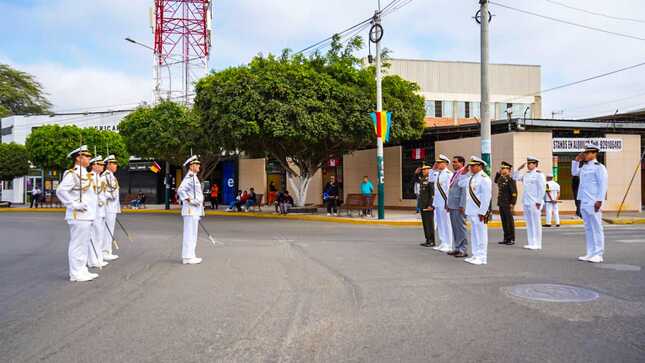 Gobernador regional encabeza homenaje a Miguel Grau en el 190 aniversario de su natalicio