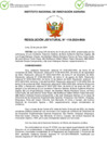 Vista preliminar de documento Resolución Jefatural Nº 119-2024-INIA