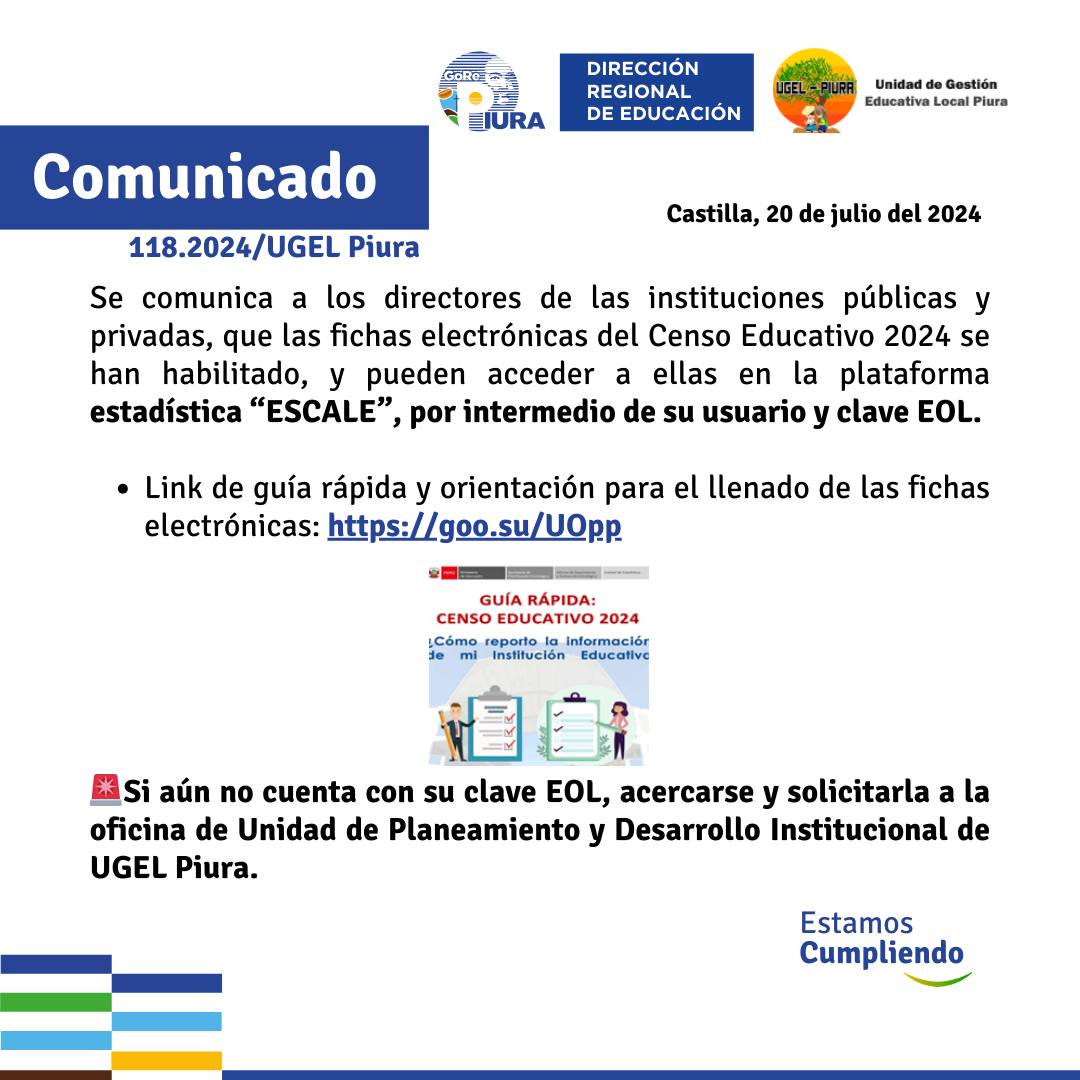 Comunicado