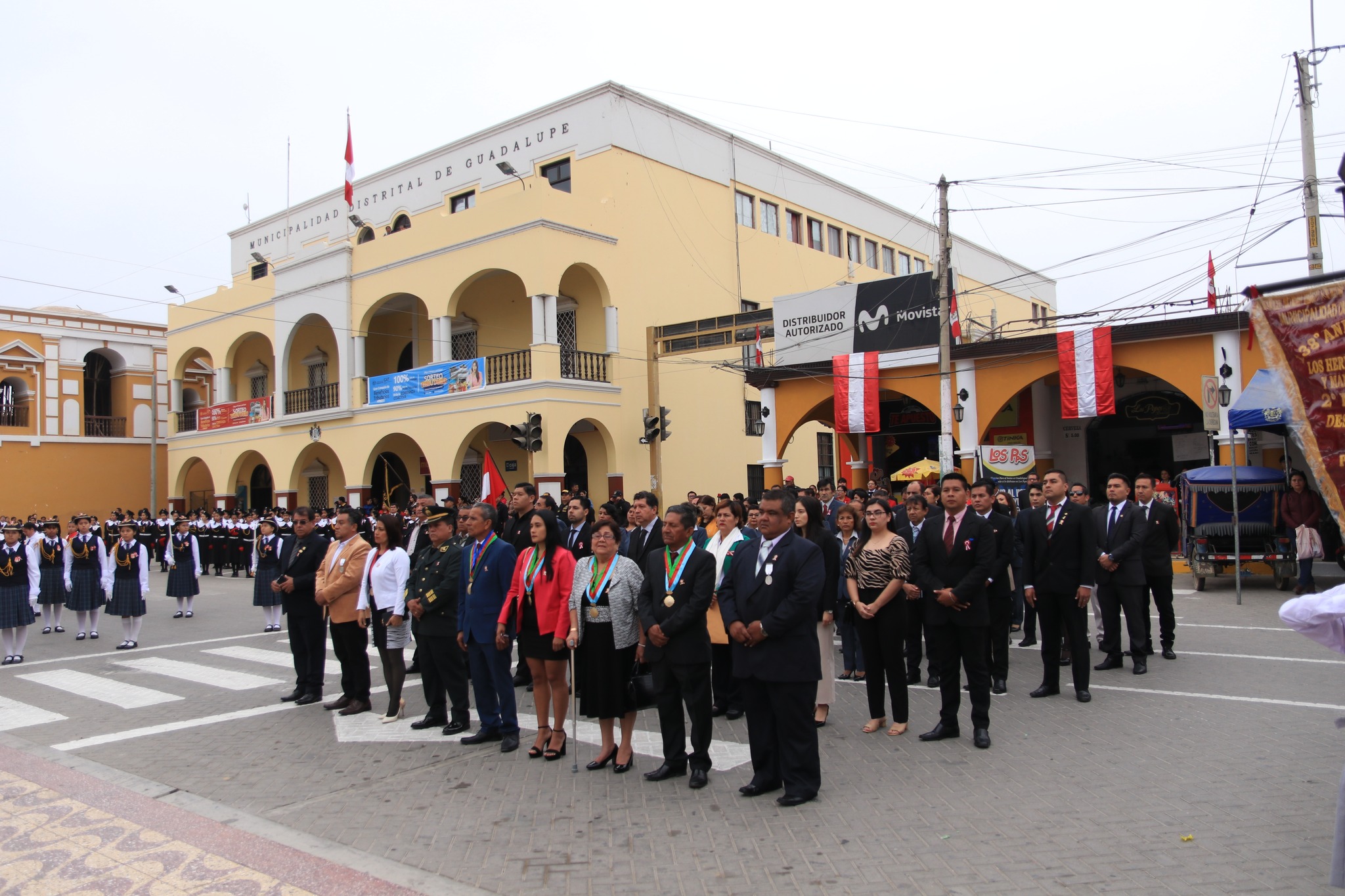 Se realizó la apertura del 203° Aniversario de la Proclamación de la Independencia del Perú.