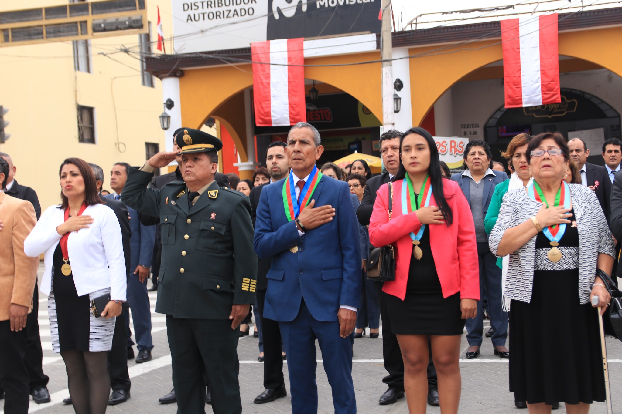 Se realizó la apertura del 203° Aniversario de la Proclamación de la Independencia del Perú.