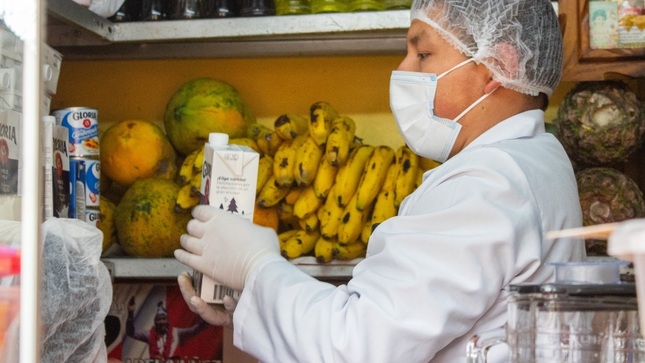 ¡Comprometidos con la salud! Se realiza fiscalización en el Mercado Central para garantizar la calidad de alimentos