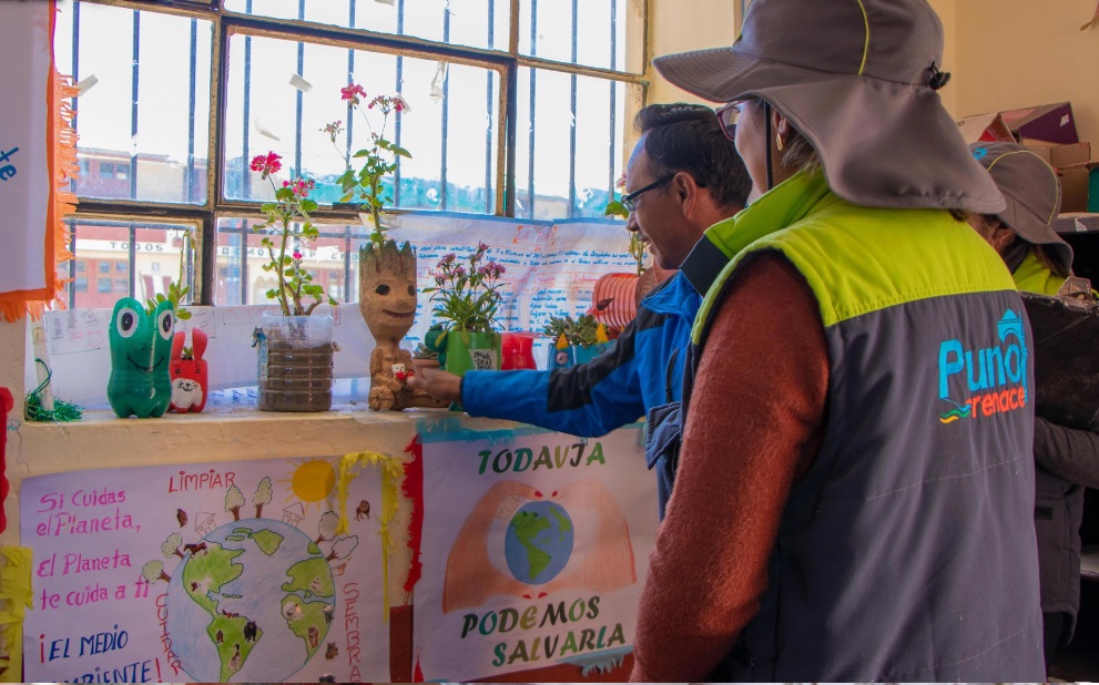 ¡Fortaleciendo la educación ambiental! Municipalidad de Puno continúa con evaluaciones inopinadas