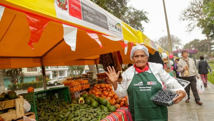 MIDAGRI realizará dos ferias: el viernes 26 y sábado 27 de julio en el distrito de Pueblo Libre y el domingo 28 de julio en el distrito de San Isidro.