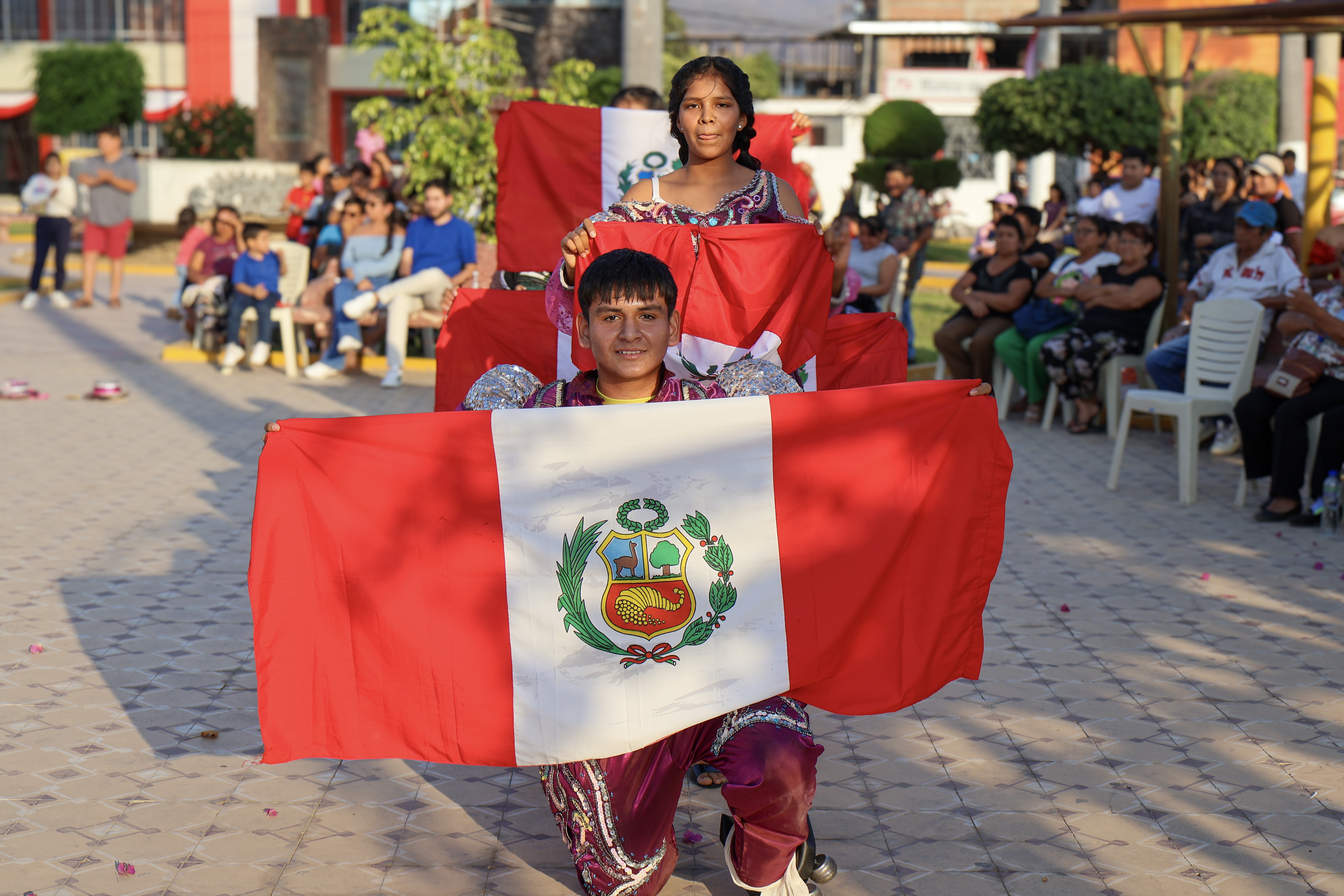 Imagen de participaciones por fiestas patrias.