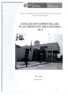 Vista preliminar de documento Evaluación POI 2012