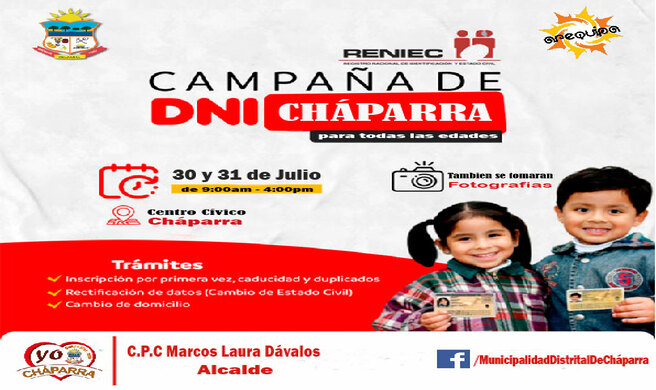 Camapaña de dni