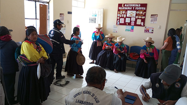 La red de salud Lambayeque continuará con las visitas de intervención integral para la atención de las comunidades altoandinas en la región