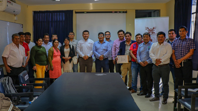 Participamos de una mesa de trabajo con las localaidades de Morrope.
