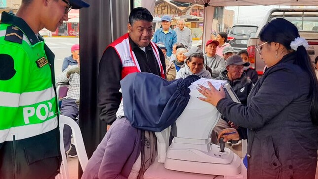 Campaña Preventiva de Salud Visual fue todo un Éxito