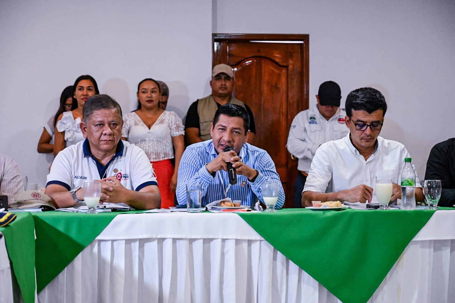 Gobernador Dr. René Chávez participa en histórica instalación de mesa binacional Perú-Colombia en Leticia.
