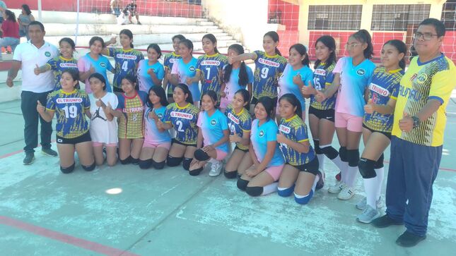 Juegos Escolares: Triunfo, campeón en vóley femenino - ETAPA UGEL Piura