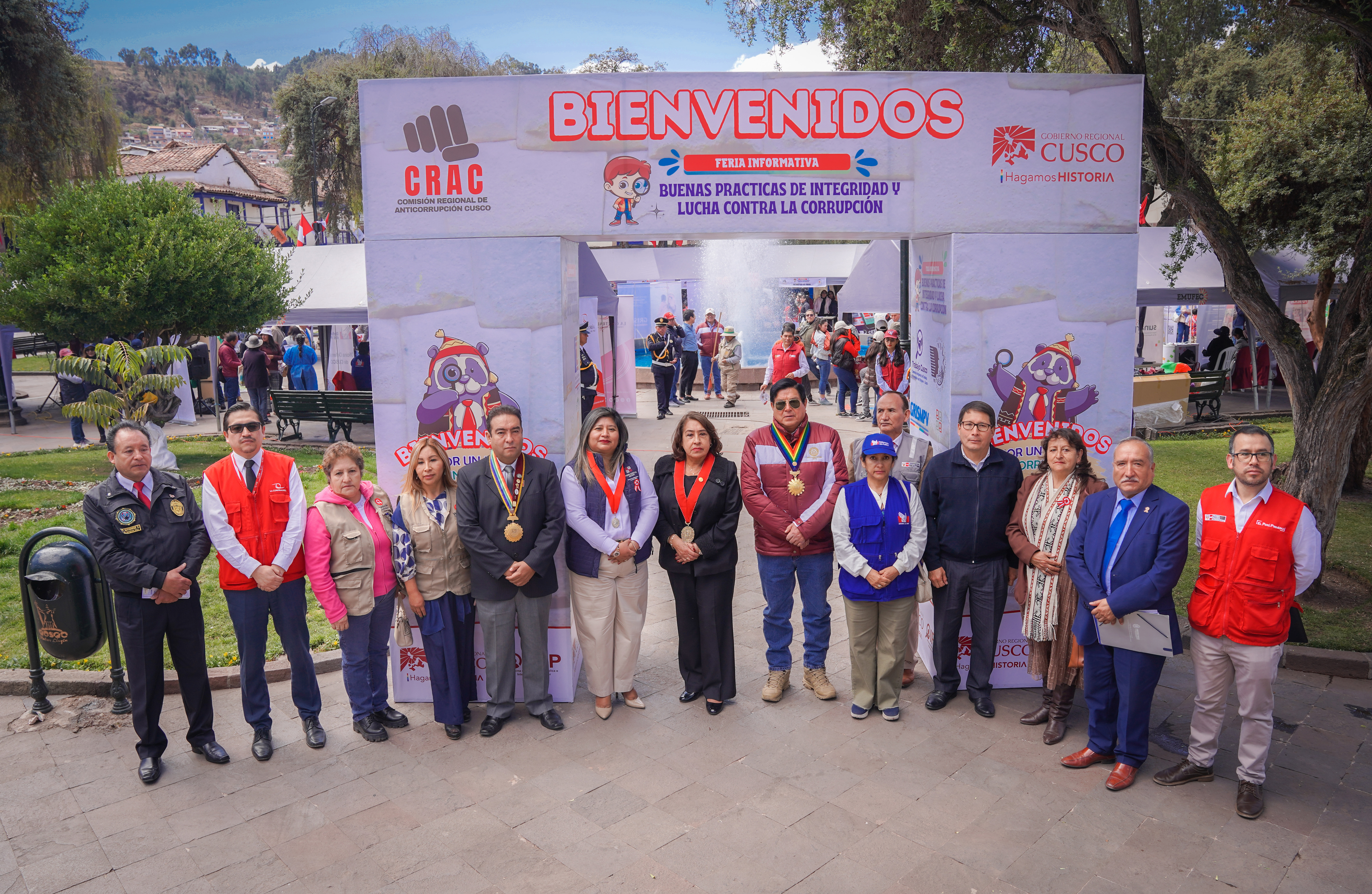 Corte Superior de Justicia de Cusco participó en la "Feria de Buenas Prácticas de Integridad y Lucha contra la Corrupción 2024"