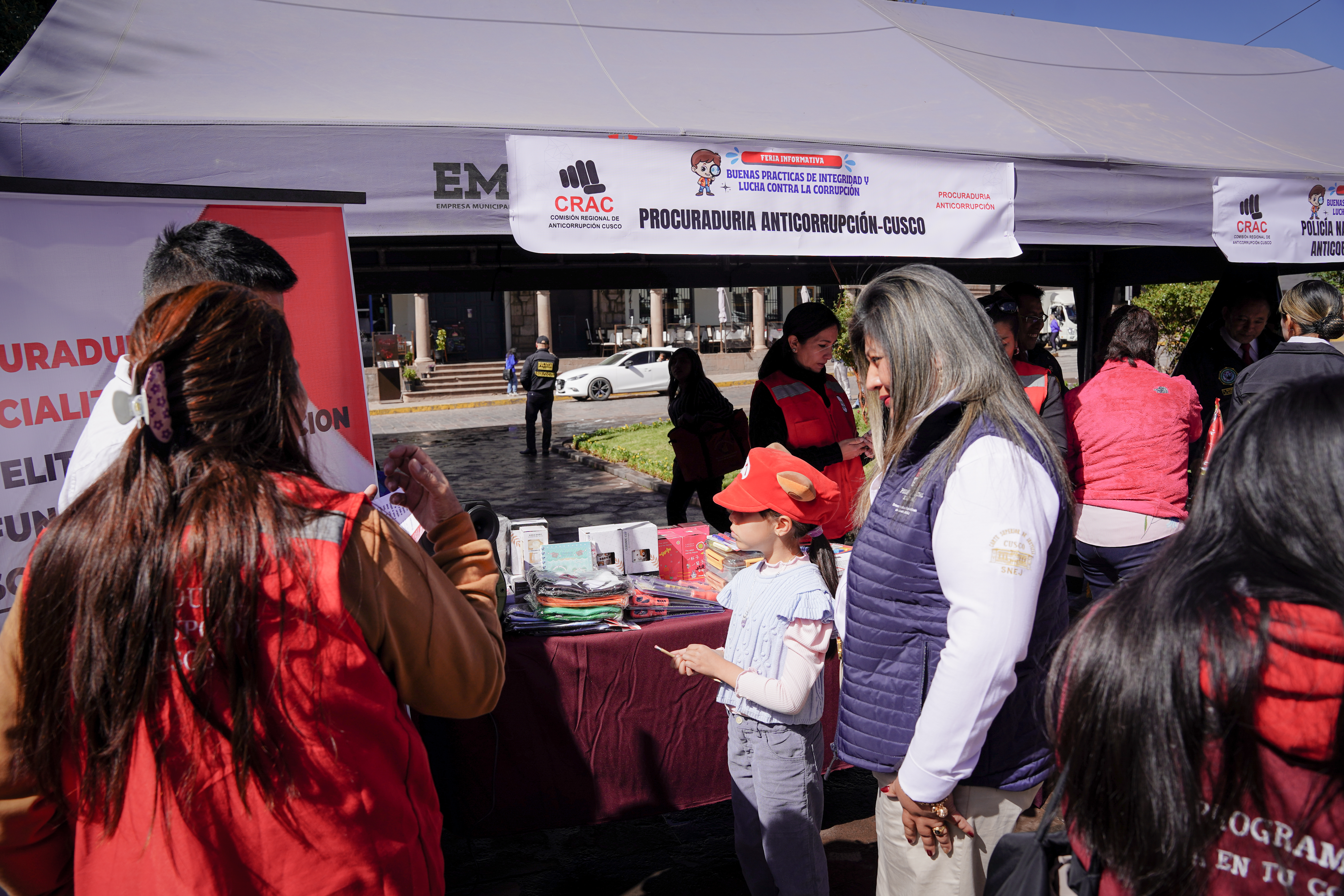 Corte Superior de Justicia de Cusco participó en la "Feria de Buenas Prácticas de Integridad y Lucha contra la Corrupción 2024"