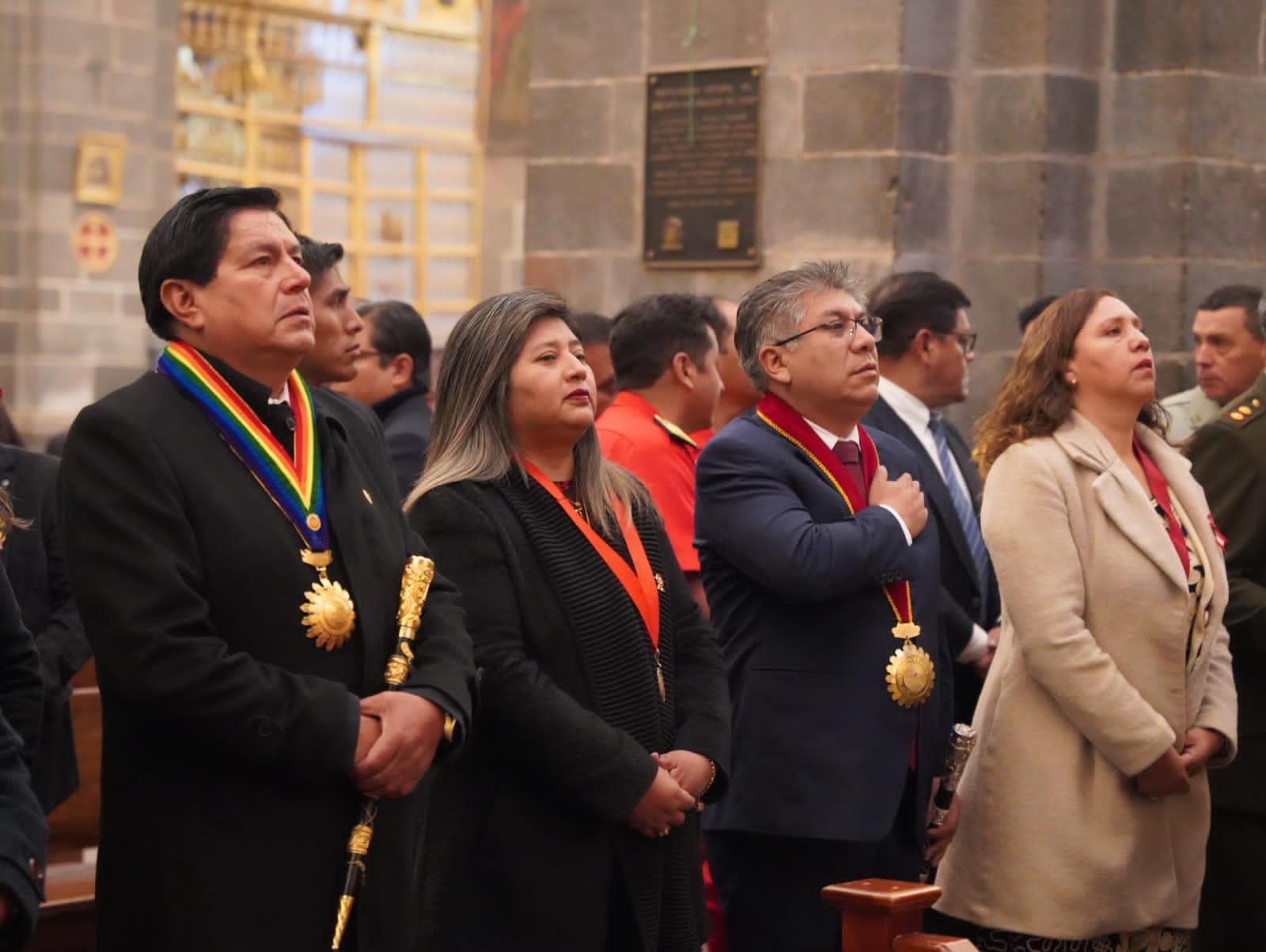 Presidenta de la Corte de Cusco participó en las actividades conmemorativas por fiestas patrias