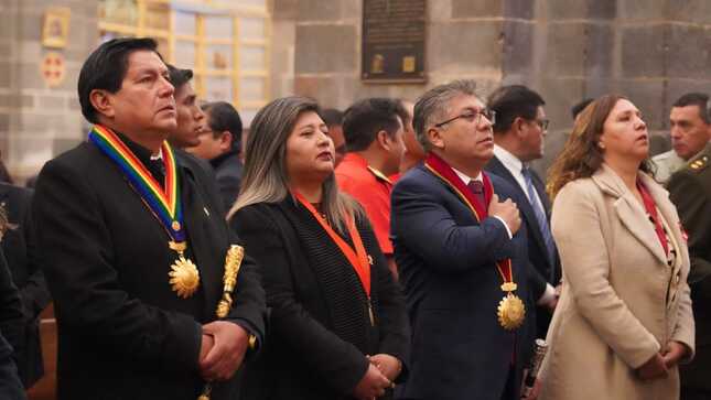 Presidenta de la Corte de Cusco participó en las actividades conmemorativas por fiestas patrias