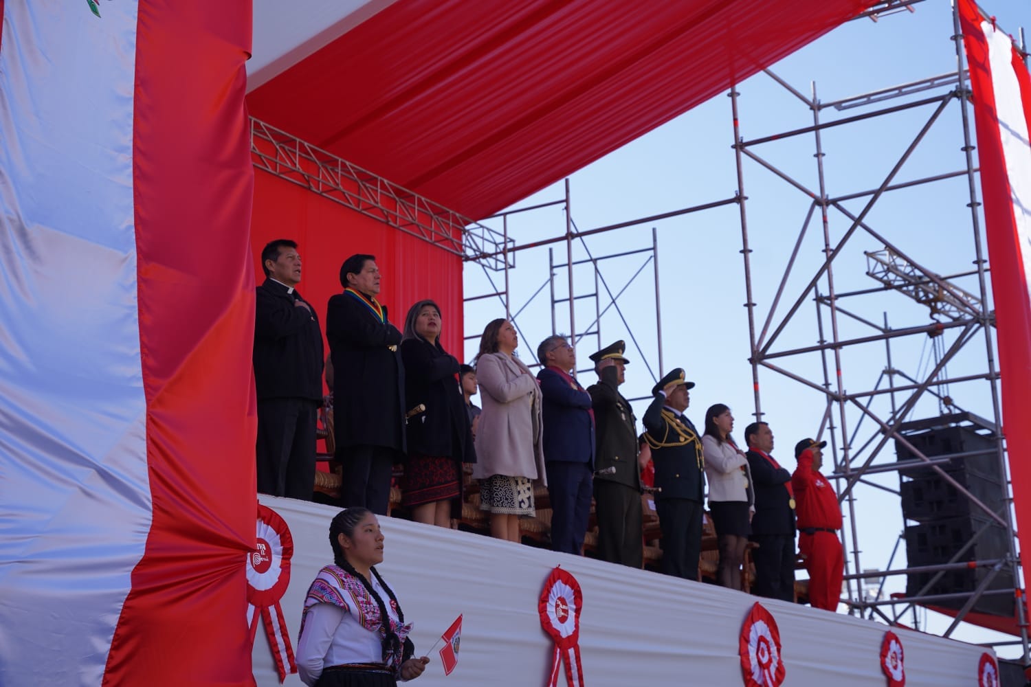 Presidenta de la Corte de Cusco participó en las actividades conmemorativas por fiestas patrias