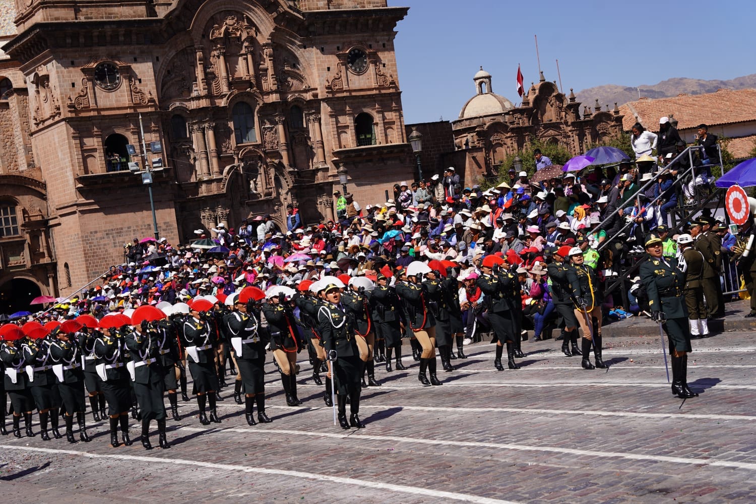 Presidenta de la Corte de Cusco participó en las actividades conmemorativas por fiestas patrias