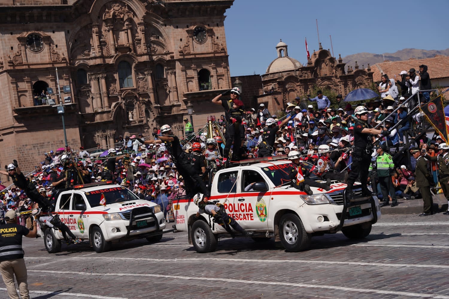 Presidenta de la Corte de Cusco participó en las actividades conmemorativas por fiestas patrias