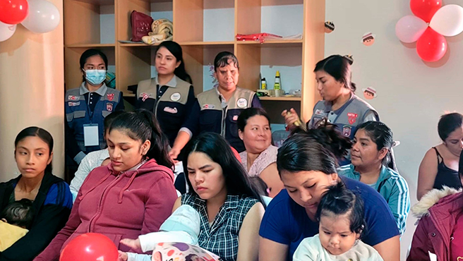 Promoción de la Salud en el Centro de Salud José Leonardo Ortiz: Sesión demostrativa de Alimentación Saludable