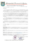 Vista preliminar de documento RESOLUCION DE ALCALDIA 022-2019-MPA-A