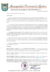 Vista preliminar de documento RESOLUCION DE ALCALDIA 029-2019-MPA-A